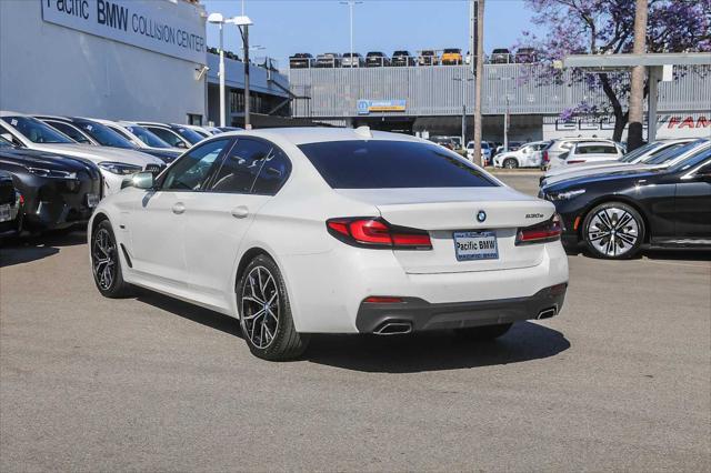 used 2022 BMW 530e car, priced at $36,881