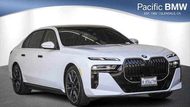 used 2024 BMW i7 car, priced at $99,999