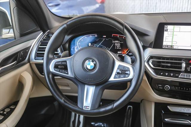 used 2022 BMW X3 car, priced at $32,881