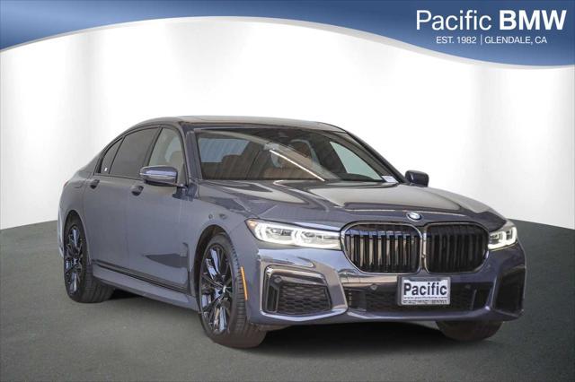 used 2022 BMW 740 car, priced at $47,881