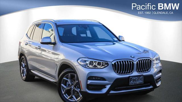 used 2021 BMW X3 car, priced at $29,881