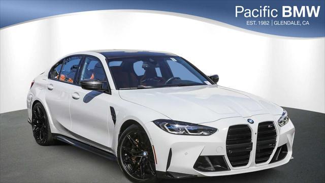 used 2022 BMW M3 car, priced at $78,695