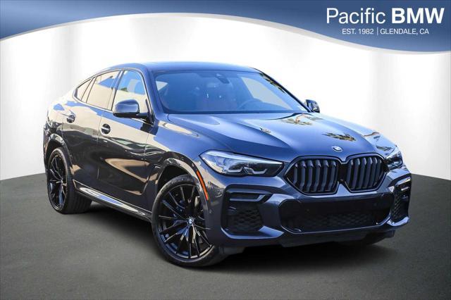 used 2022 BMW X6 car, priced at $58,771