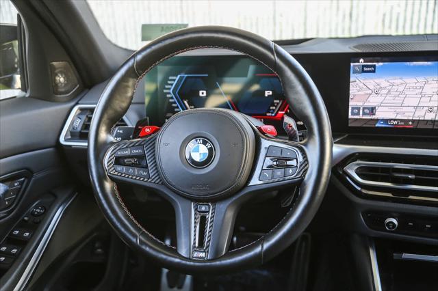used 2023 BMW M3 car, priced at $84,545