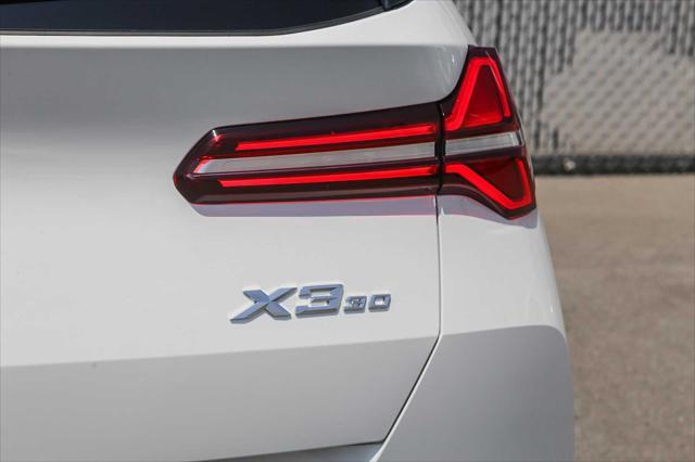 new 2025 BMW X3 car, priced at $53,125