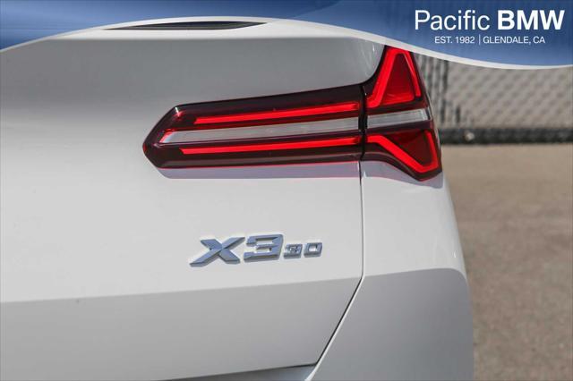 new 2025 BMW X3 car, priced at $53,125