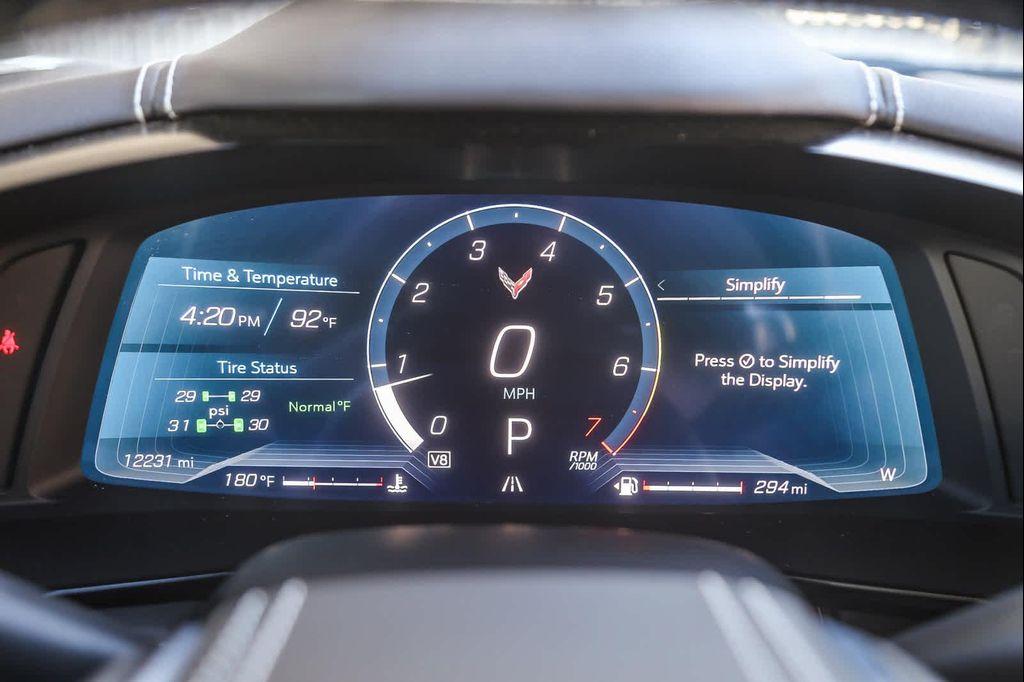 used 2025 Chevrolet Corvette car, priced at $69,881
