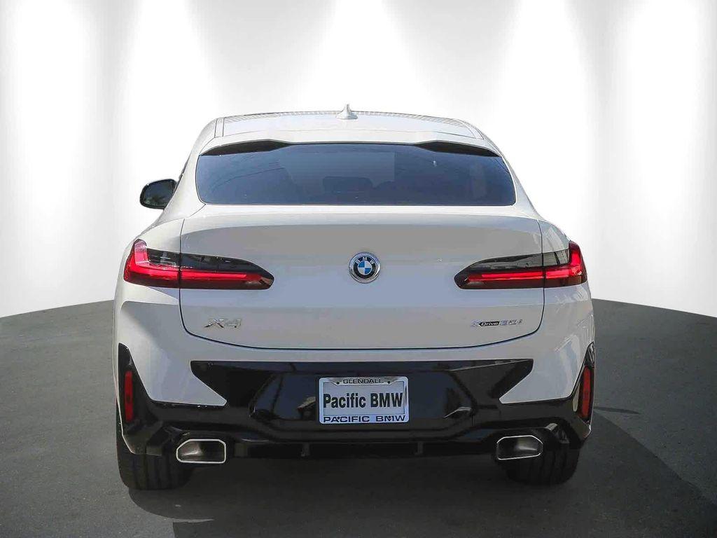 new 2025 BMW X4 car, priced at $60,940