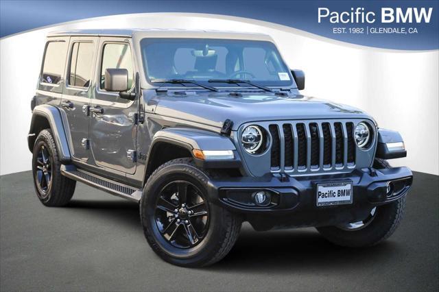 used 2021 Jeep Wrangler Unlimited car, priced at $33,771