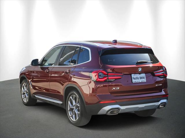 used 2022 BMW X3 car, priced at $32,881