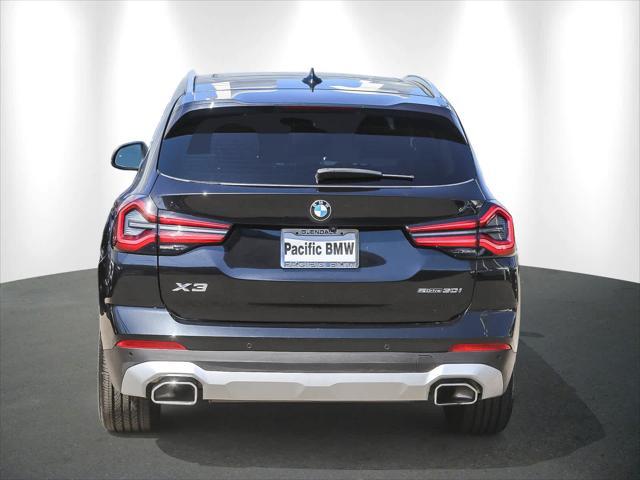 used 2022 BMW X3 car, priced at $32,881