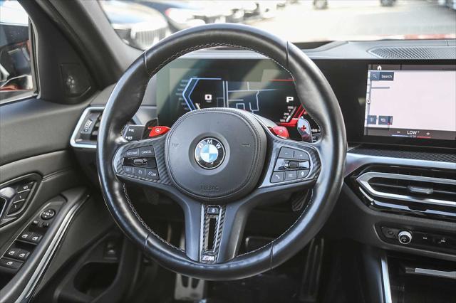 used 2023 BMW M3 car, priced at $88,695