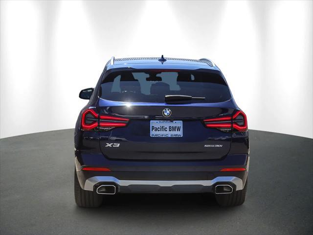 used 2022 BMW X3 car, priced at $32,771