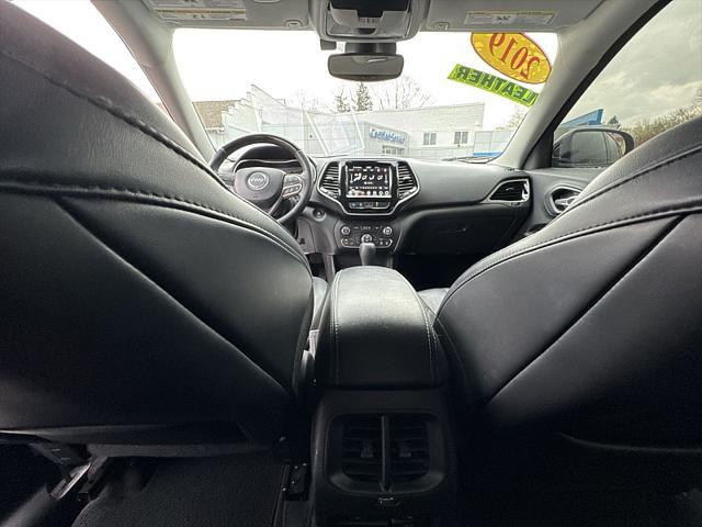 used 2019 Jeep Cherokee car, priced at $15,988