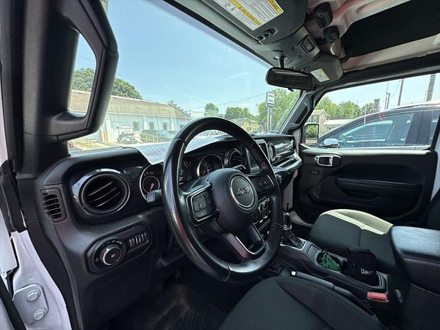 used 2022 Jeep Wrangler Unlimited car, priced at $26,488