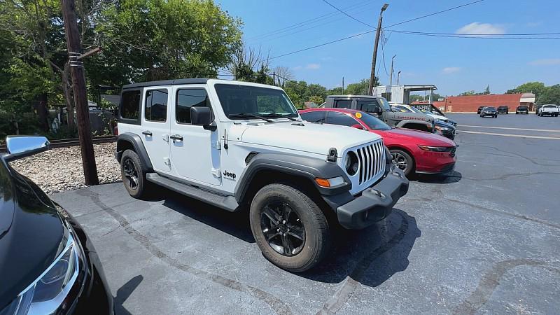 used 2022 Jeep Wrangler Unlimited car, priced at $26,488