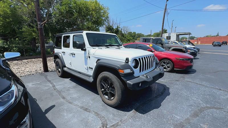 used 2022 Jeep Wrangler Unlimited car, priced at $26,488