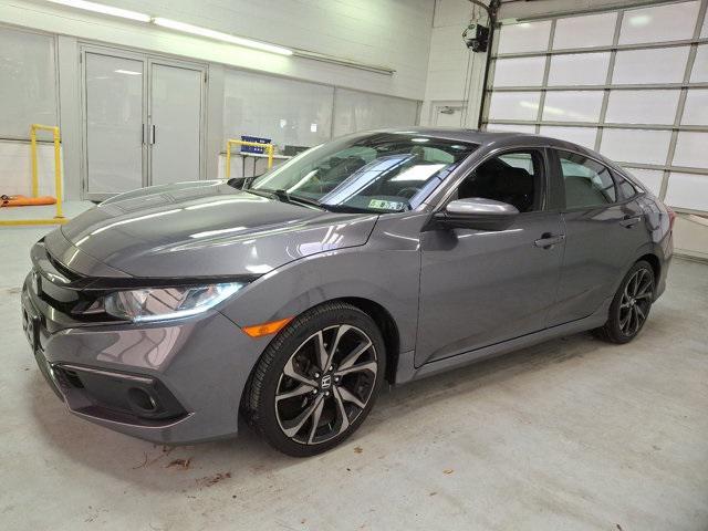 used 2021 Honda Civic car, priced at $18,700