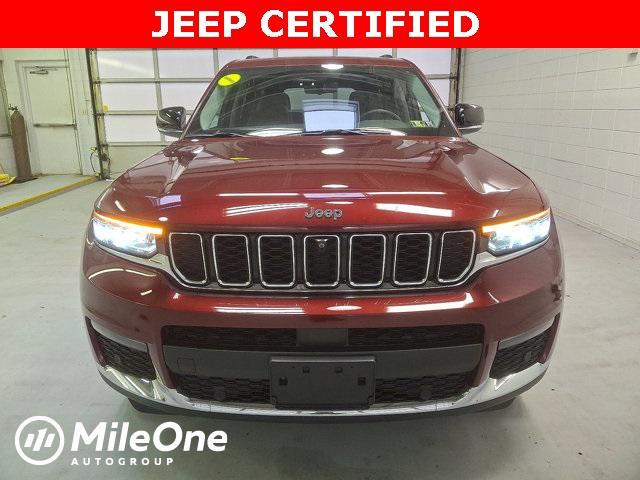 used 2023 Jeep Grand Cherokee L car, priced at $34,000