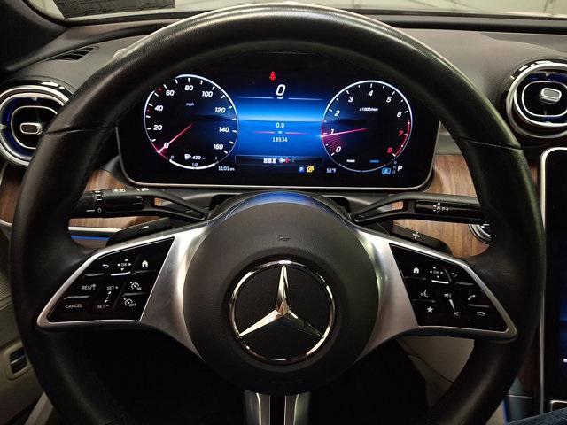 used 2023 Mercedes-Benz C-Class car, priced at $38,200