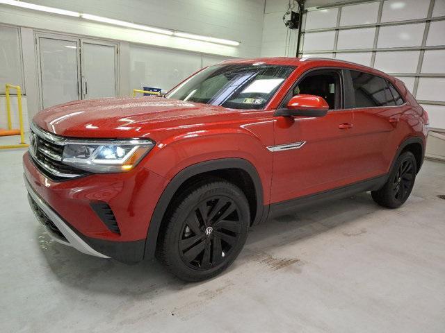 used 2022 Volkswagen Atlas Cross Sport car, priced at $21,900