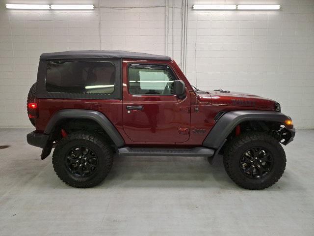 used 2021 Jeep Wrangler car, priced at $30,600