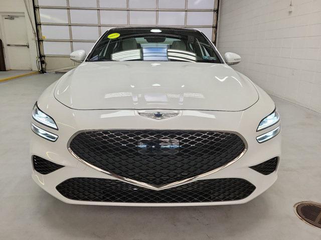 used 2022 Genesis G70 car, priced at $34,200