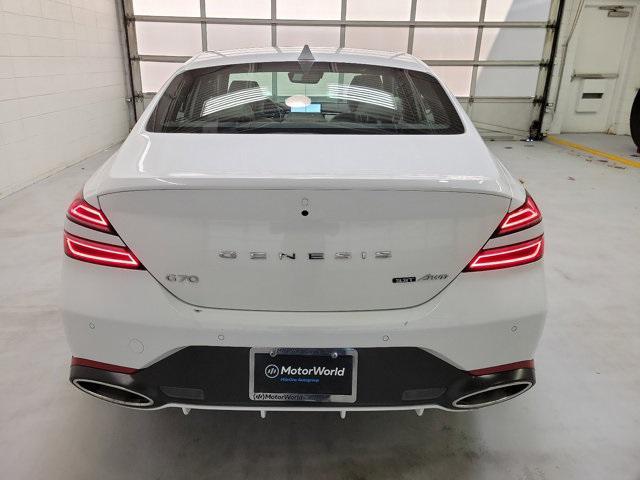 used 2022 Genesis G70 car, priced at $34,200