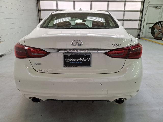 used 2023 INFINITI Q50 car, priced at $34,800