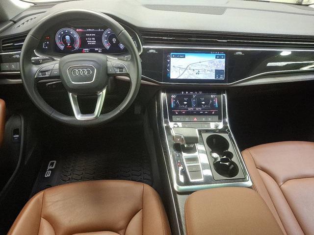 used 2022 Audi Q8 car, priced at $46,400