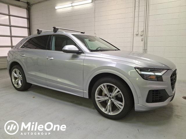 used 2022 Audi Q8 car, priced at $46,400