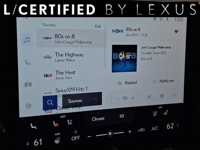 used 2025 Lexus NX 350 car, priced at $43,700