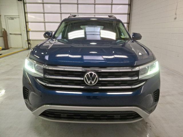 used 2021 Volkswagen Atlas car, priced at $24,500