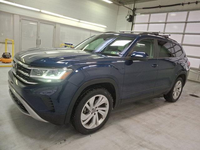 used 2021 Volkswagen Atlas car, priced at $24,500