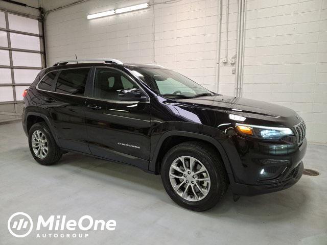 used 2021 Jeep Cherokee car, priced at $23,900