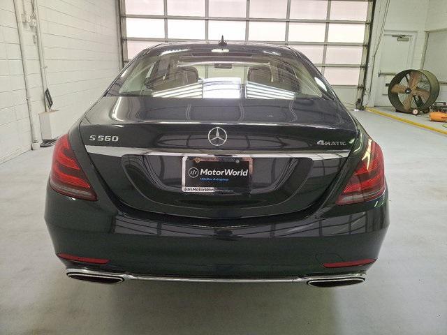 used 2018 Mercedes-Benz S-Class car, priced at $38,300