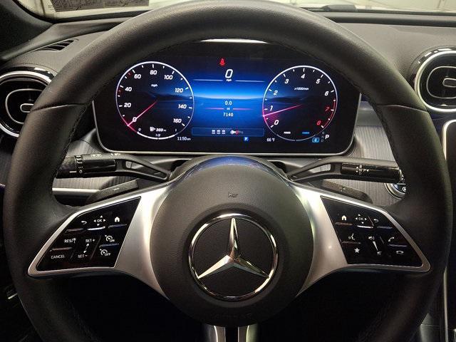 used 2025 Mercedes-Benz C-Class car, priced at $45,500