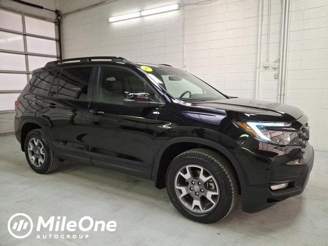 used 2022 Honda Passport car, priced at $33,700