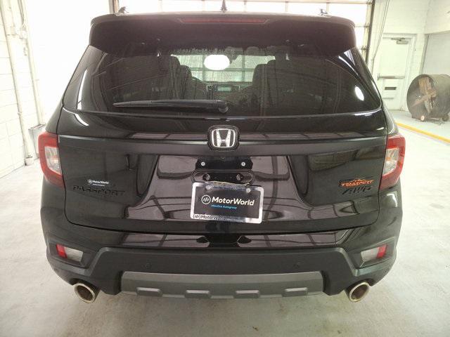 used 2022 Honda Passport car, priced at $33,700