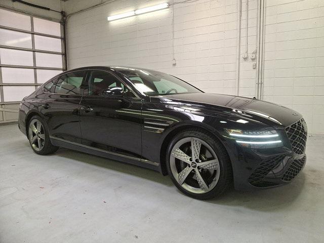 used 2025 Genesis G80 car, priced at $67,900