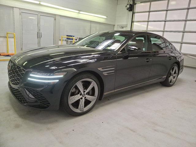 used 2025 Genesis G80 car, priced at $67,900