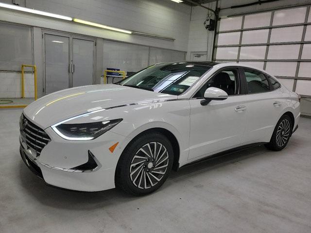 used 2023 Hyundai Sonata Hybrid car, priced at $30,600