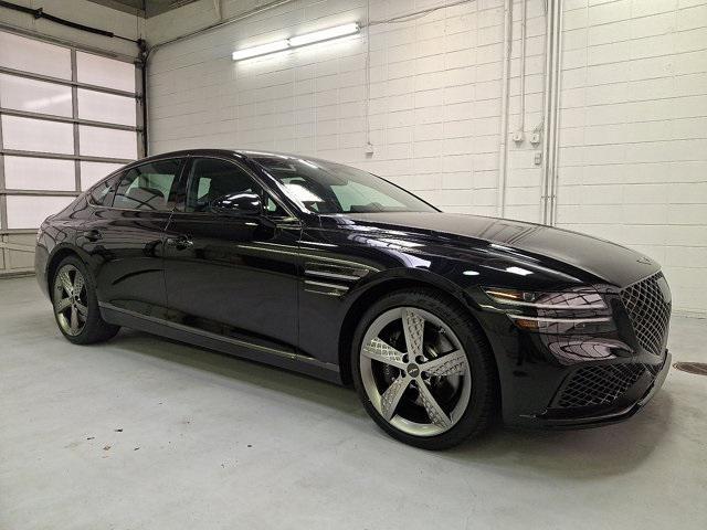 used 2024 Genesis G80 car, priced at $58,700