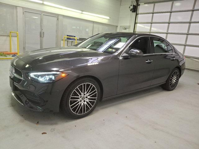used 2022 Mercedes-Benz C-Class car, priced at $35,900
