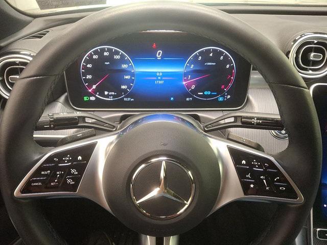 used 2022 Mercedes-Benz C-Class car, priced at $35,900