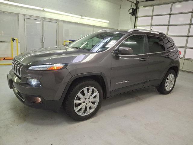 used 2017 Jeep Cherokee car, priced at $15,600