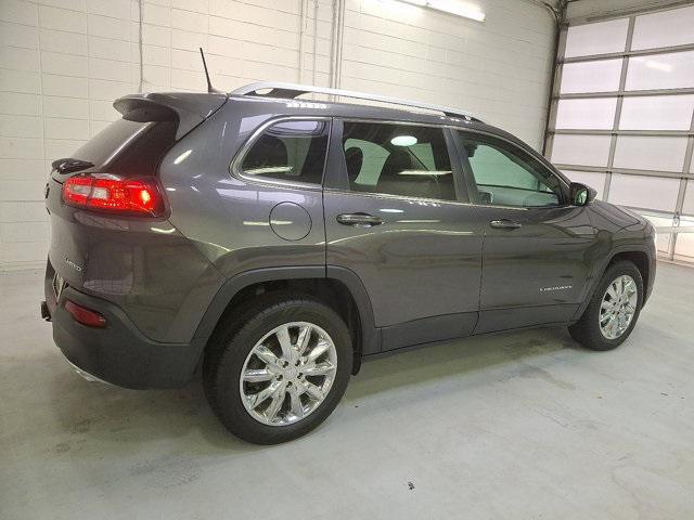 used 2017 Jeep Cherokee car, priced at $15,600