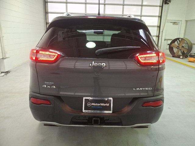used 2017 Jeep Cherokee car, priced at $15,600
