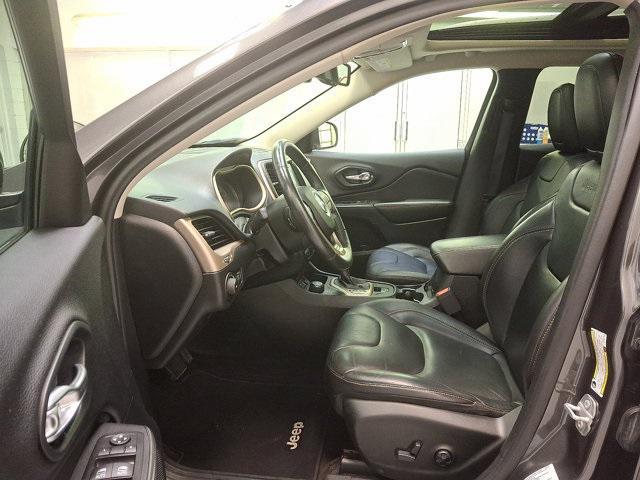 used 2017 Jeep Cherokee car, priced at $15,600