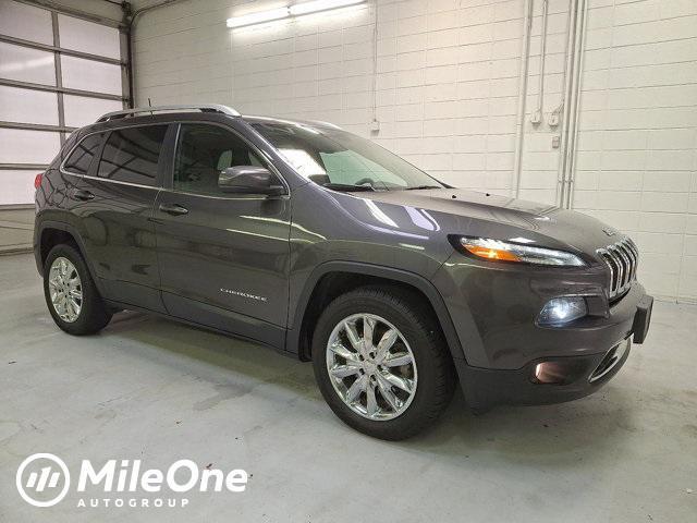 used 2017 Jeep Cherokee car, priced at $15,600